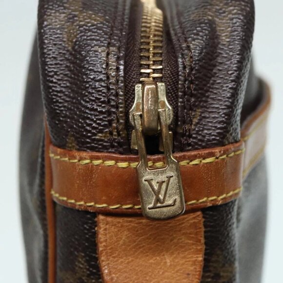 LOUIS VUITTON Monogram Compiegne 28 Clutch Bag M51845 LV Auth 86122 - Picture 9 of 16